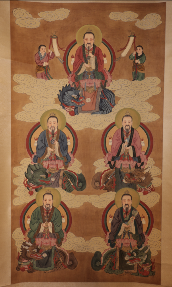 Five Daoist Paragons by Others