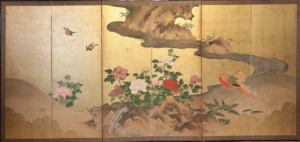 6-Panel Floral Screen