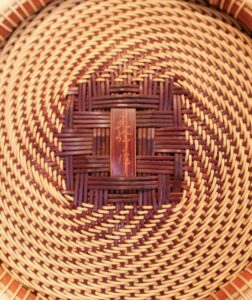 Japanese bamboo basket - Tokonoma Arts Gallery, Hawaii Art Gallery based in Honolulu