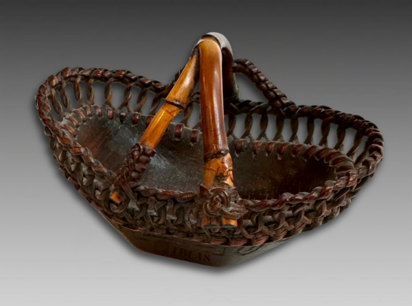 Small Basket in Shape of Boat