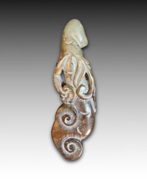 Lingzhi fungues nephrite toggle