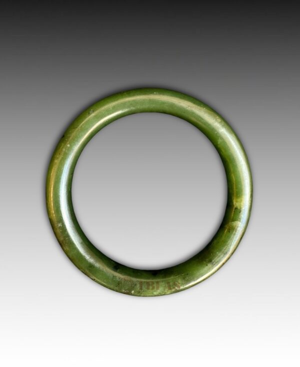 Green Nephrite Jade Bangle