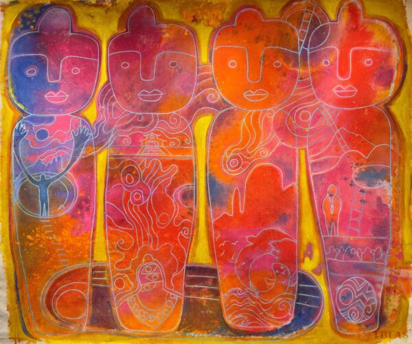 Kokeshi( yellow )
