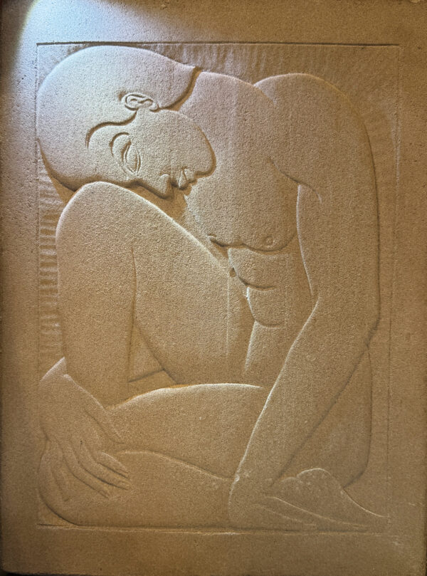Art Deco Stone Tile