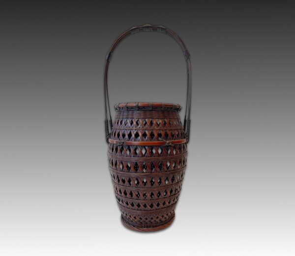 -Wada Waichisai 3 Bamboo flower basket