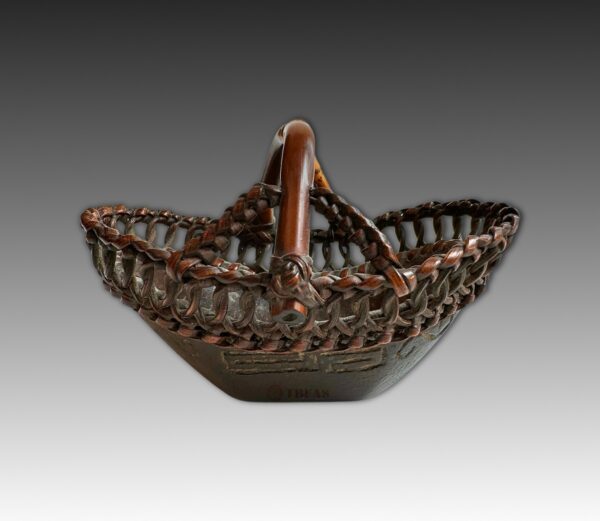 Small Basket in Shape of Boat
