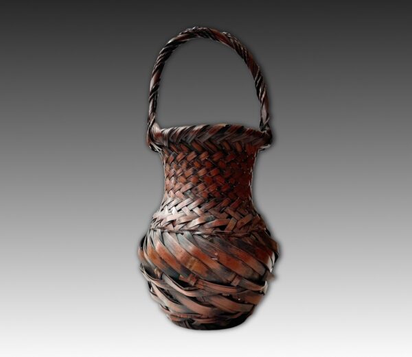 Japanese Smoked Bamboo Basket