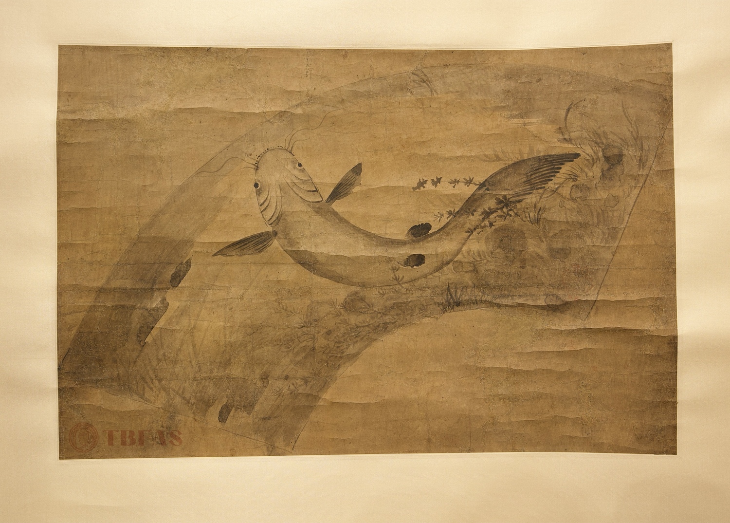 Korean Catfish Scroll