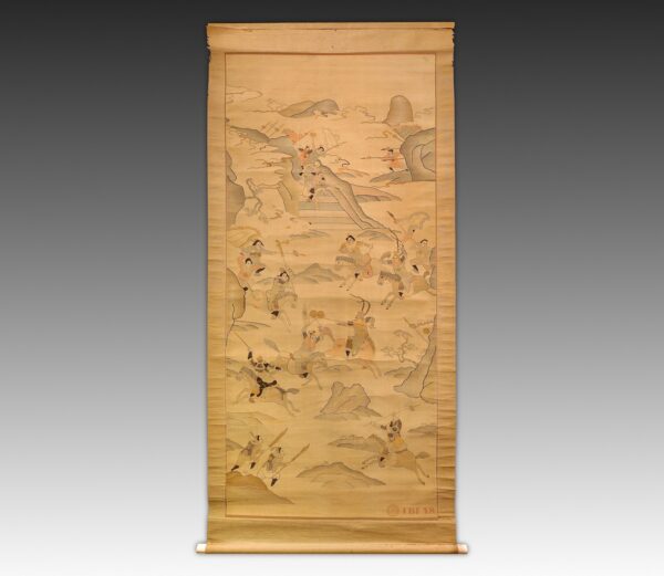 Chinese Kesi Fabric Scroll