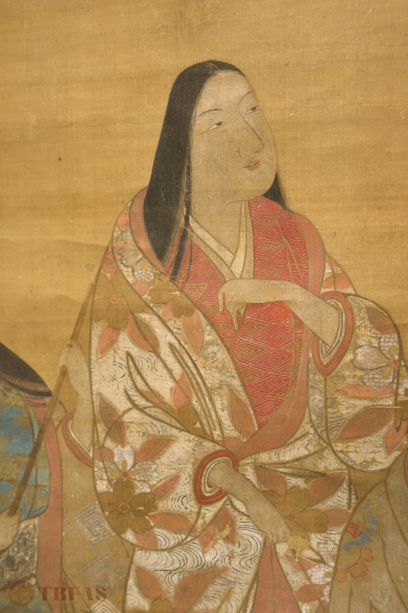 Three Bijin in a Boat