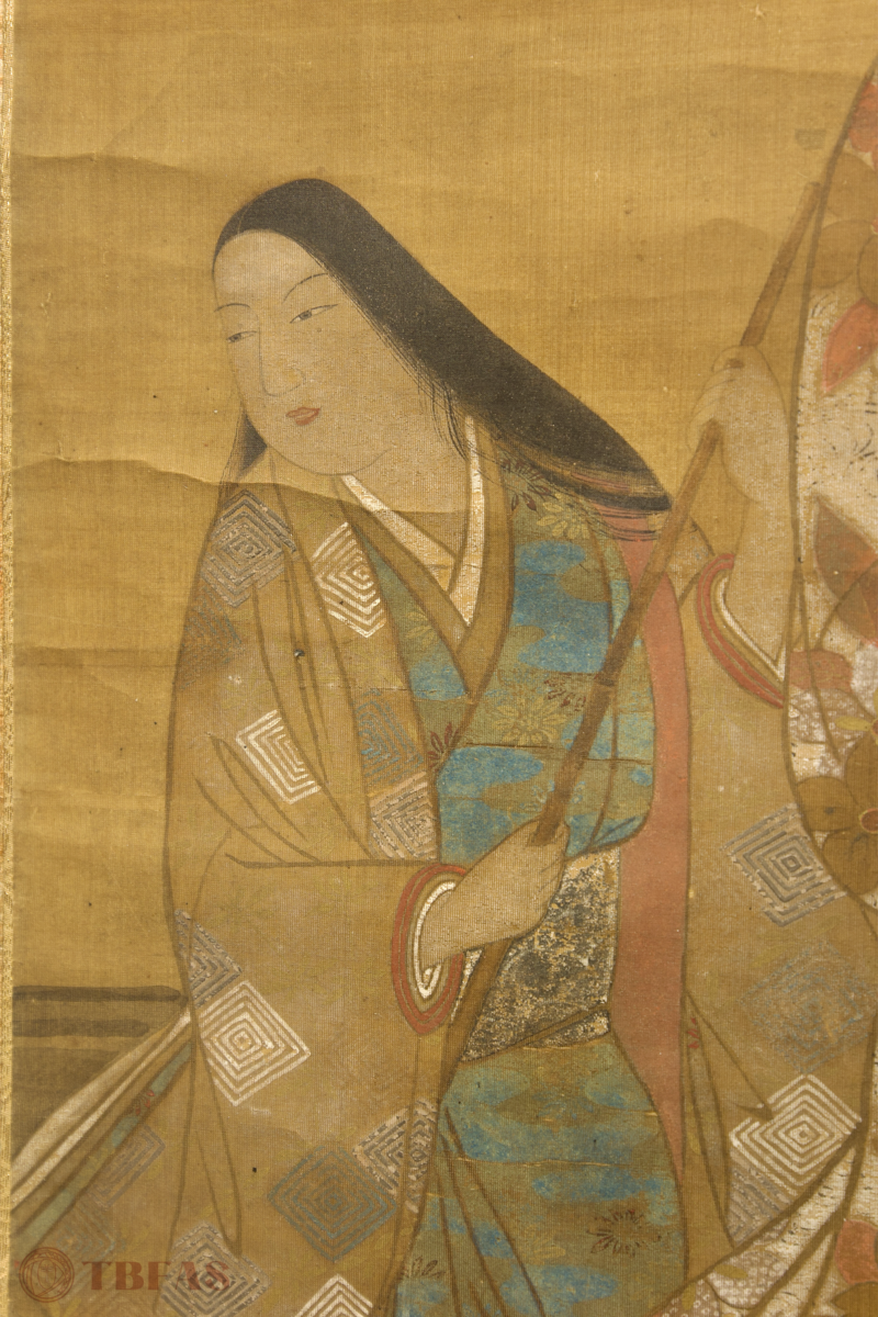 Three Bijin in a Boat