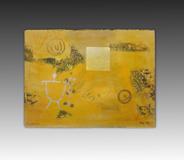 Hawaiian petroglyph abstract