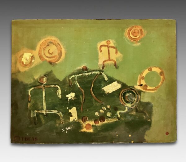 Pico Time-Hawaiian petroglyph abstract