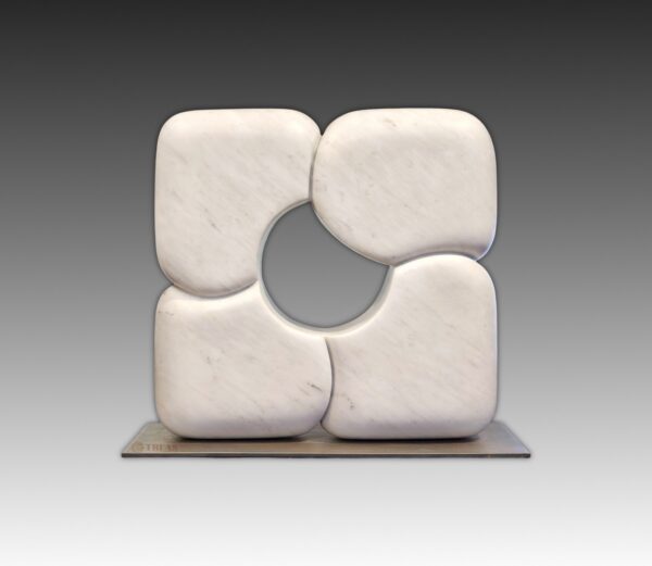 Marble Sculpture- "Waning Crescent"