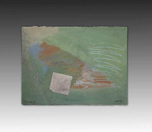 Silver Square Abstraction