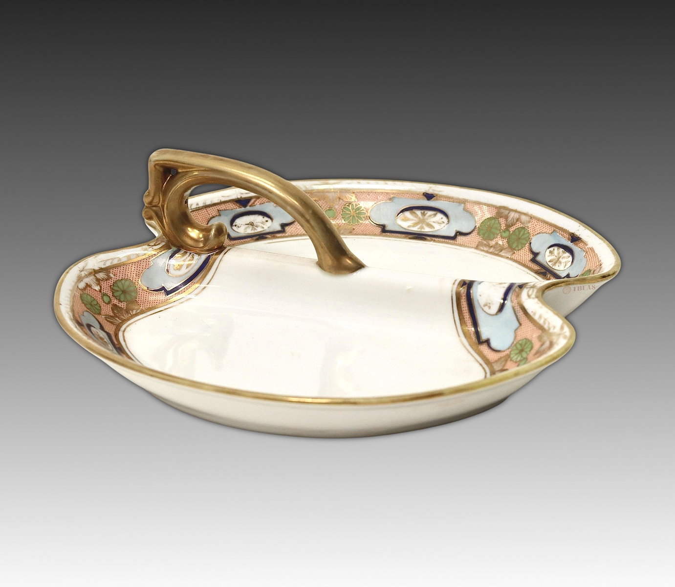 Export White Porcelain Sweets Dish