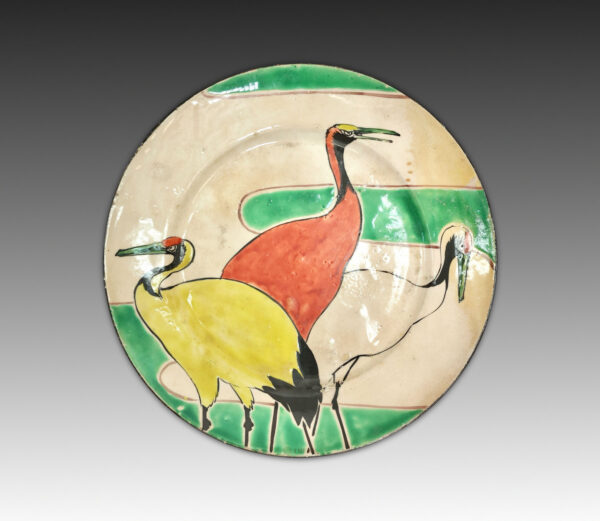Korin-style Porcelain Plate